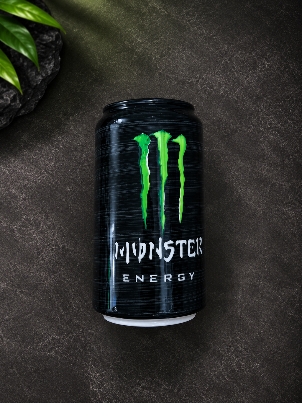 Ceramic Monster  Energy Drink Can Cup with Straw – Soda Can Tumbler