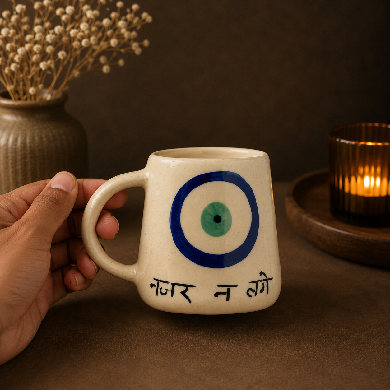 The "Nazar Na Lage" Protection Mug
