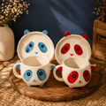 The "Grand Ribbon" Striped Mug Set (Set of 2)