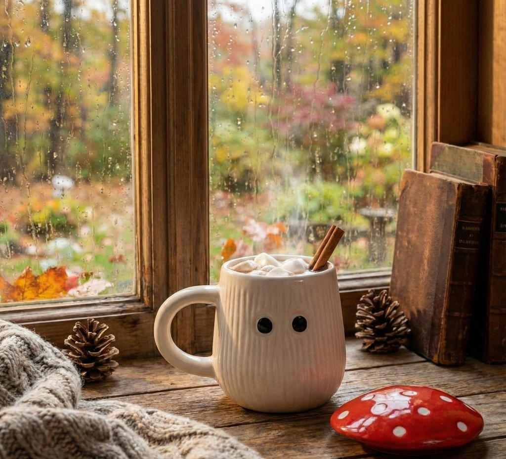 THE MUSHROOM COTTAGE MUG