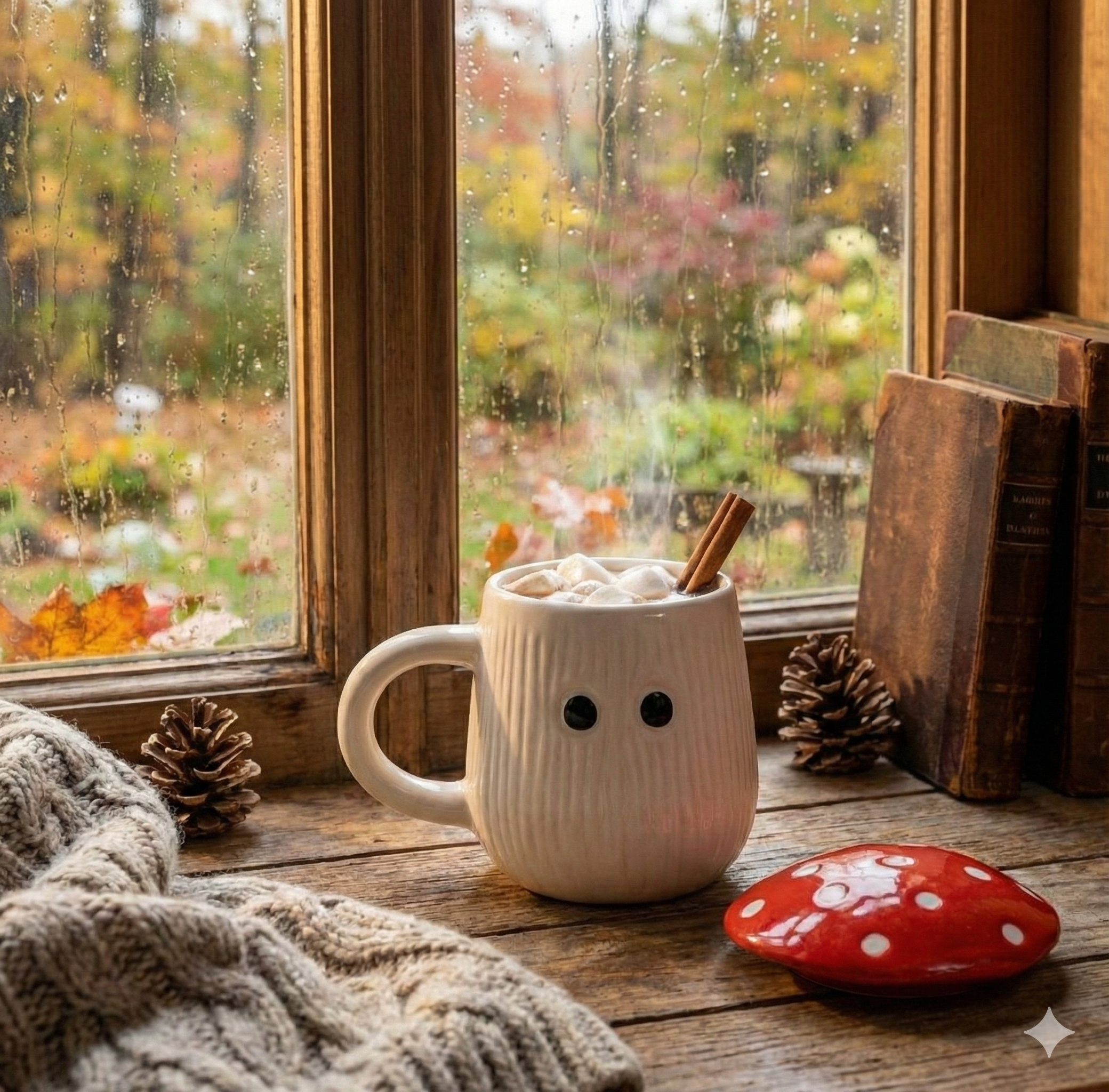 THE MUSHROOM COTTAGE MUG