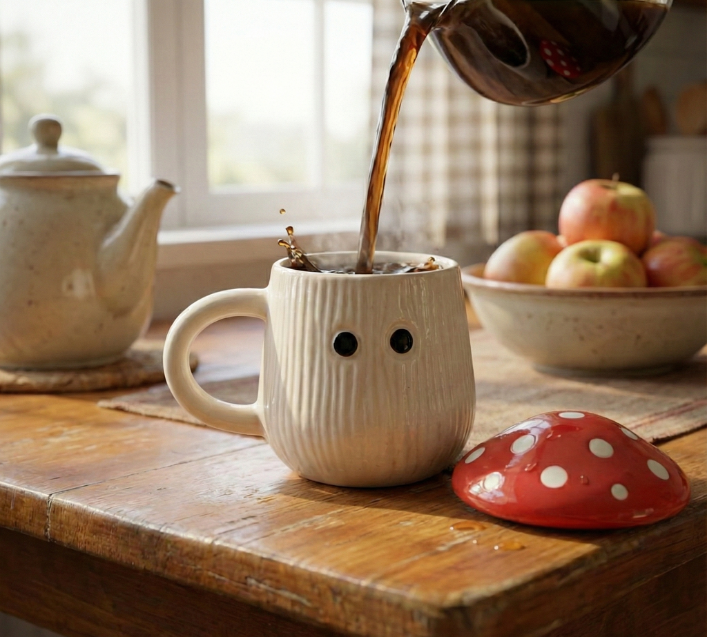 THE MUSHROOM COTTAGE MUG