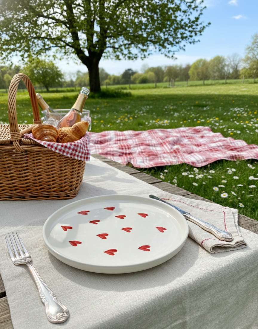 The "Sweetheart" Snack Plate