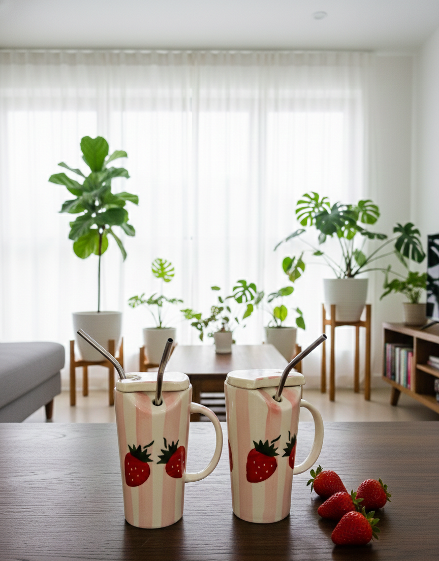 The "Berry Sweet" Iced Coffee Set