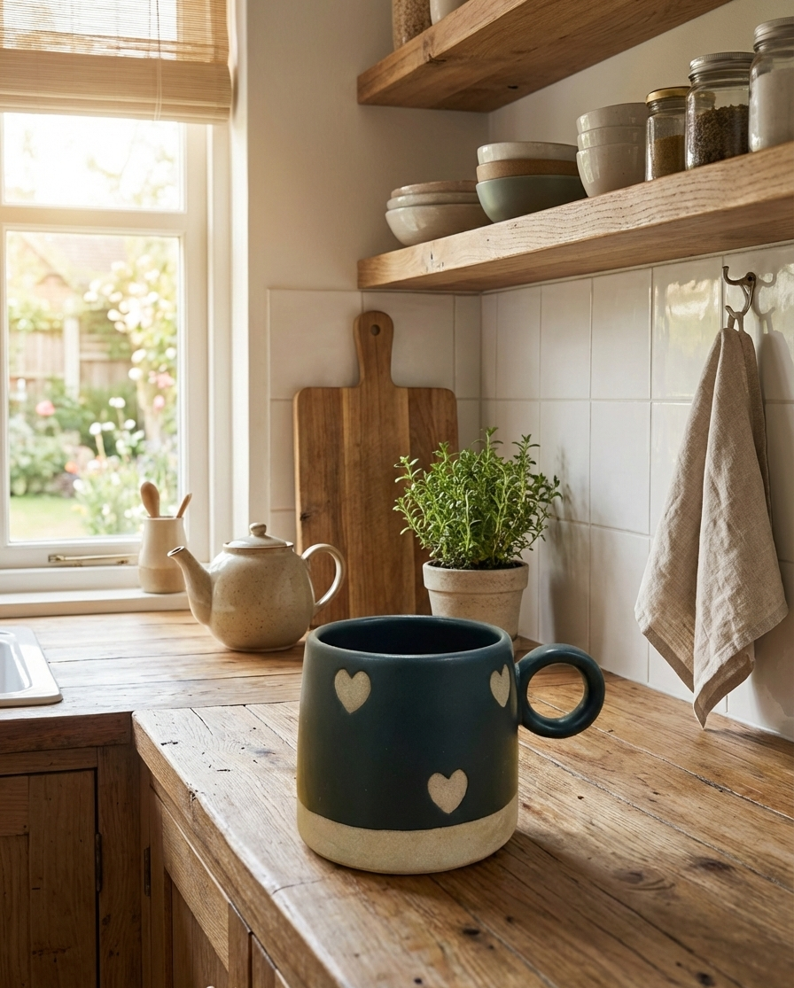 The "Midnight Hearts" Ring Mug