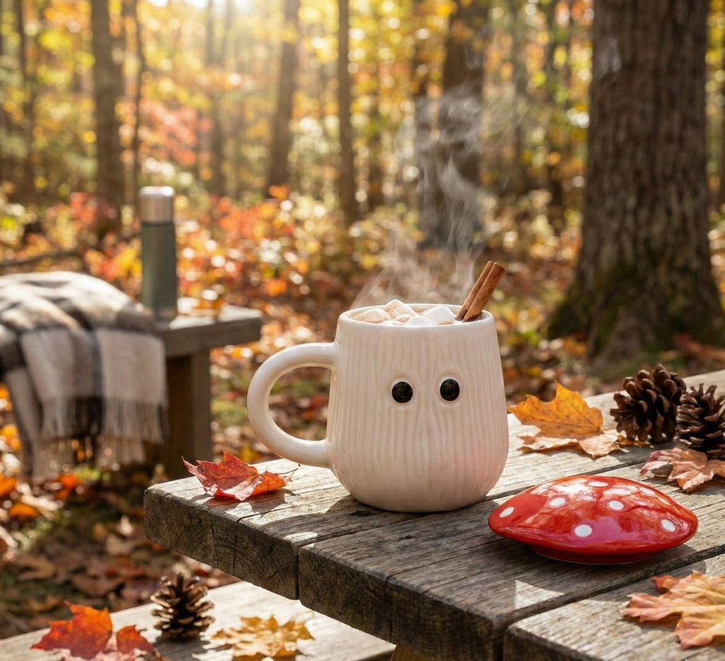 THE MUSHROOM COTTAGE MUG