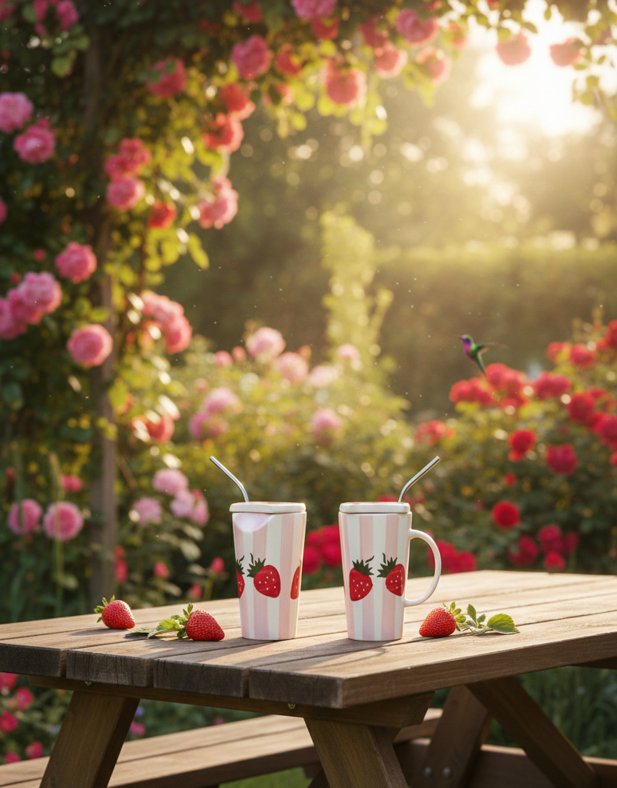 The "Berry Sweet" Iced Coffee Set