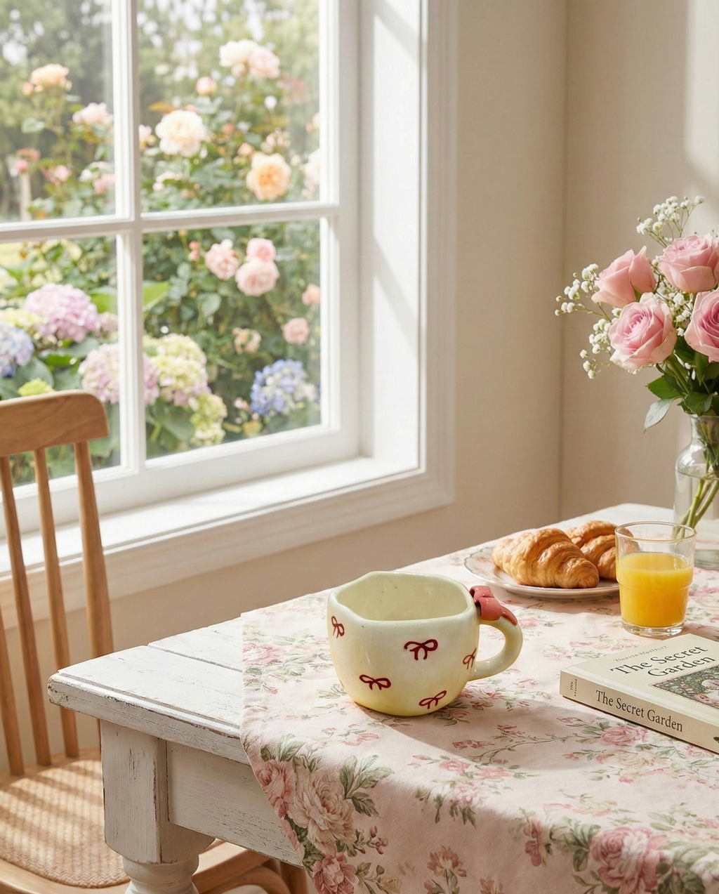 The "Coquette Dreams" Bow Mug