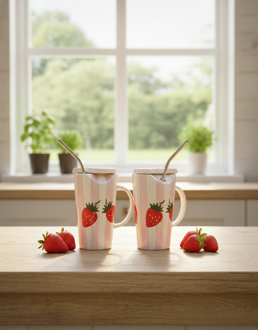 The "Berry Sweet" Iced Coffee Set