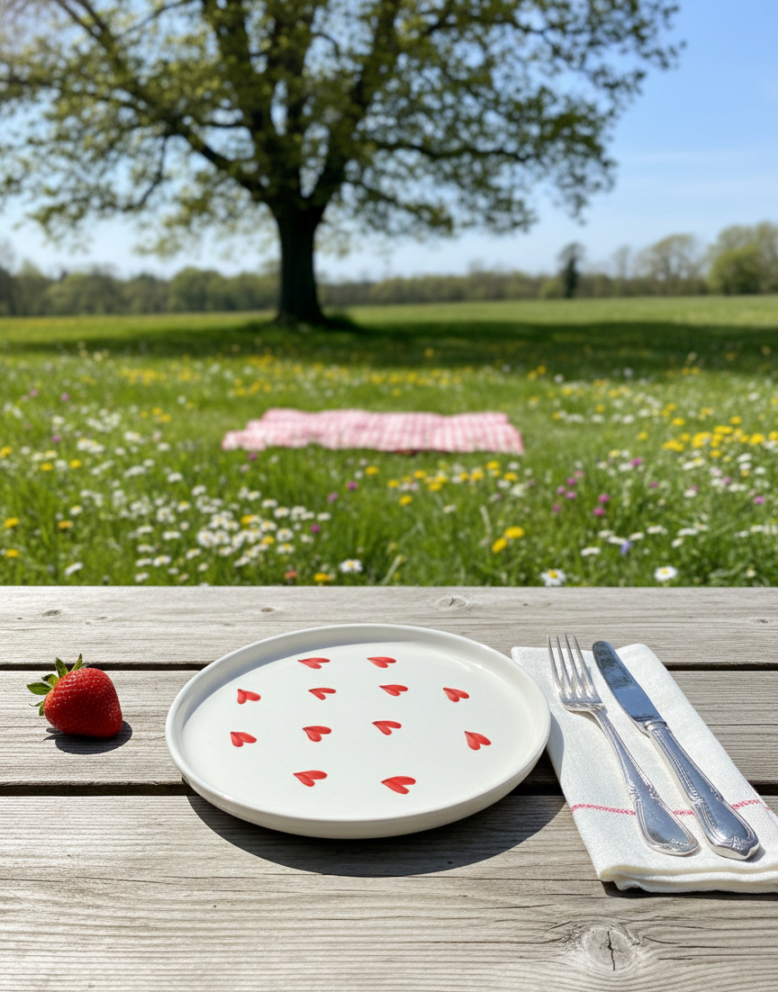 The "Sweetheart" Snack Plate