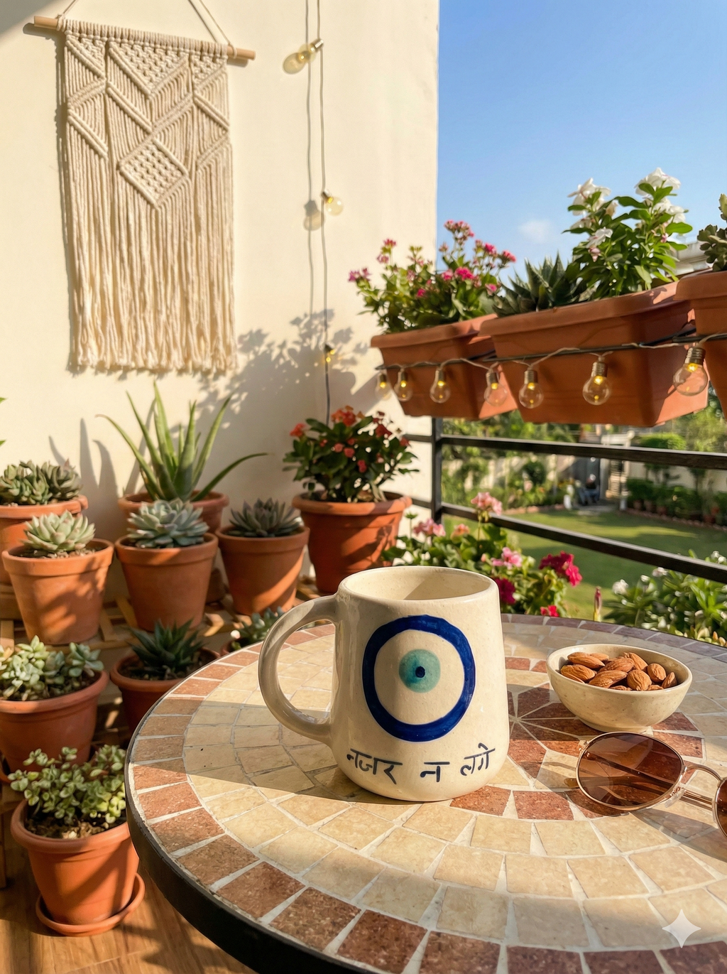 The "Nazar Na Lage" Protection Mug