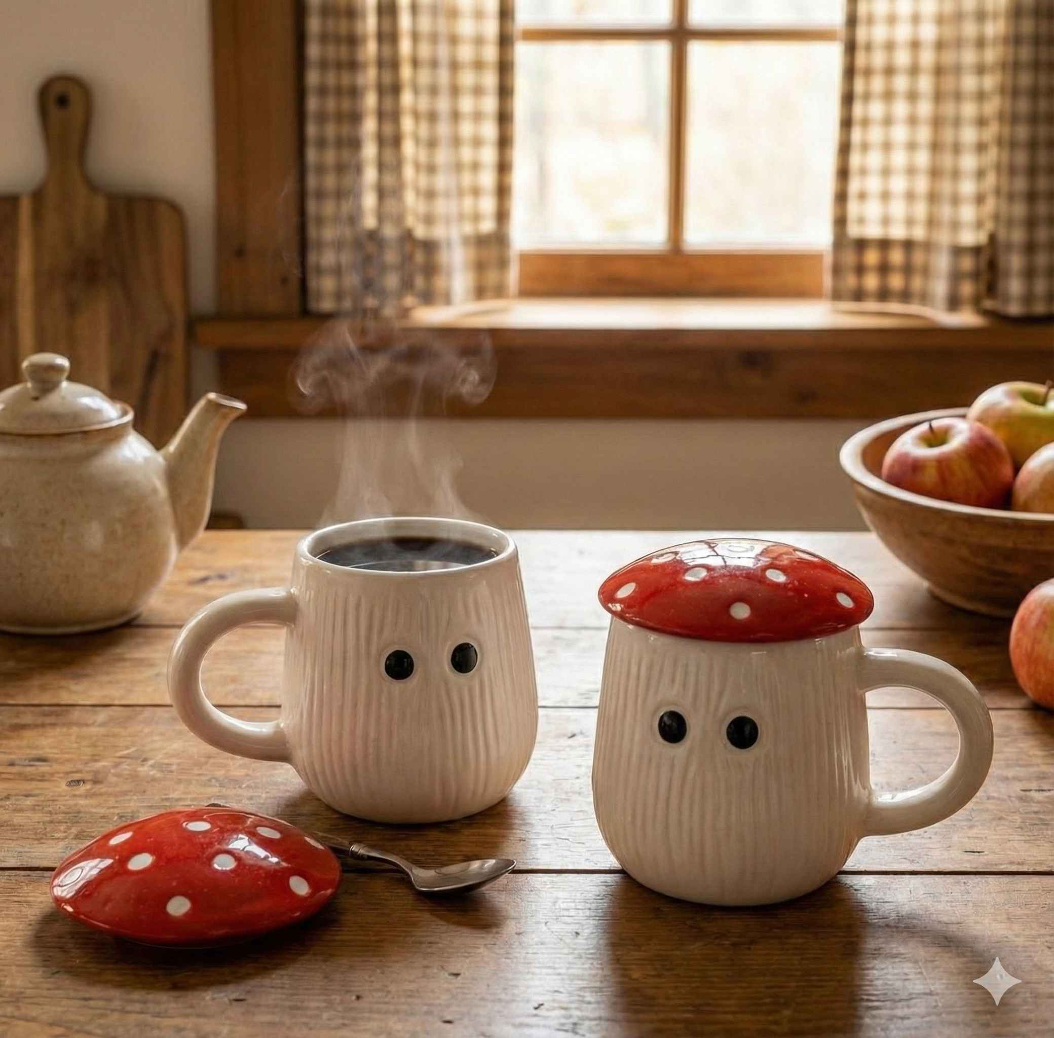 THE MUSHROOM COTTAGE MUG