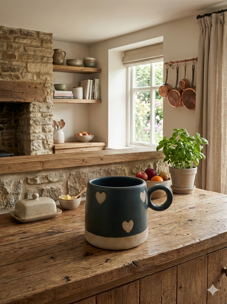 The "Midnight Hearts" Ring Mug