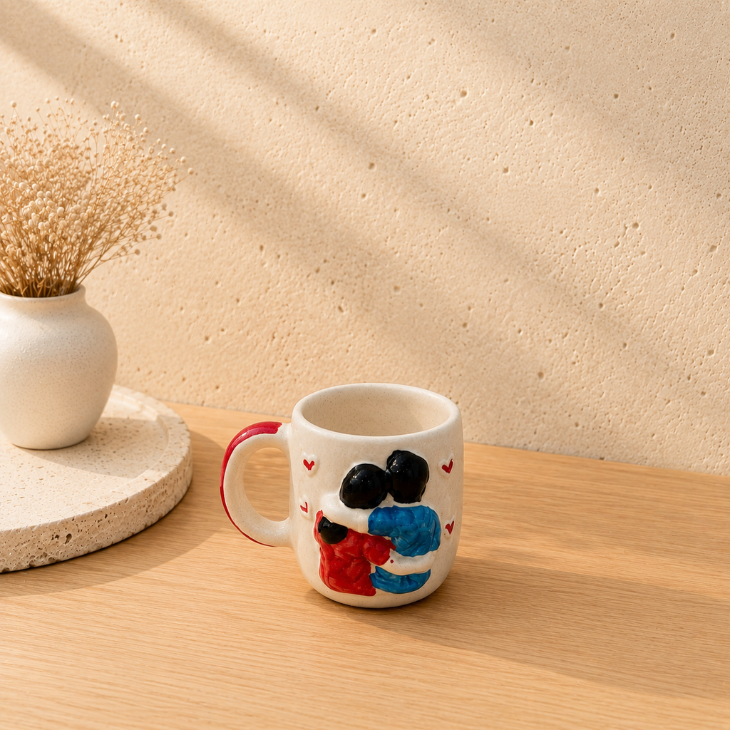 Hug in a Mug – Handmade 3D Hugging Gift for Loved Ones