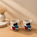 Hug Mug Set of 2 – Matching Friendship Mugs, Handmade