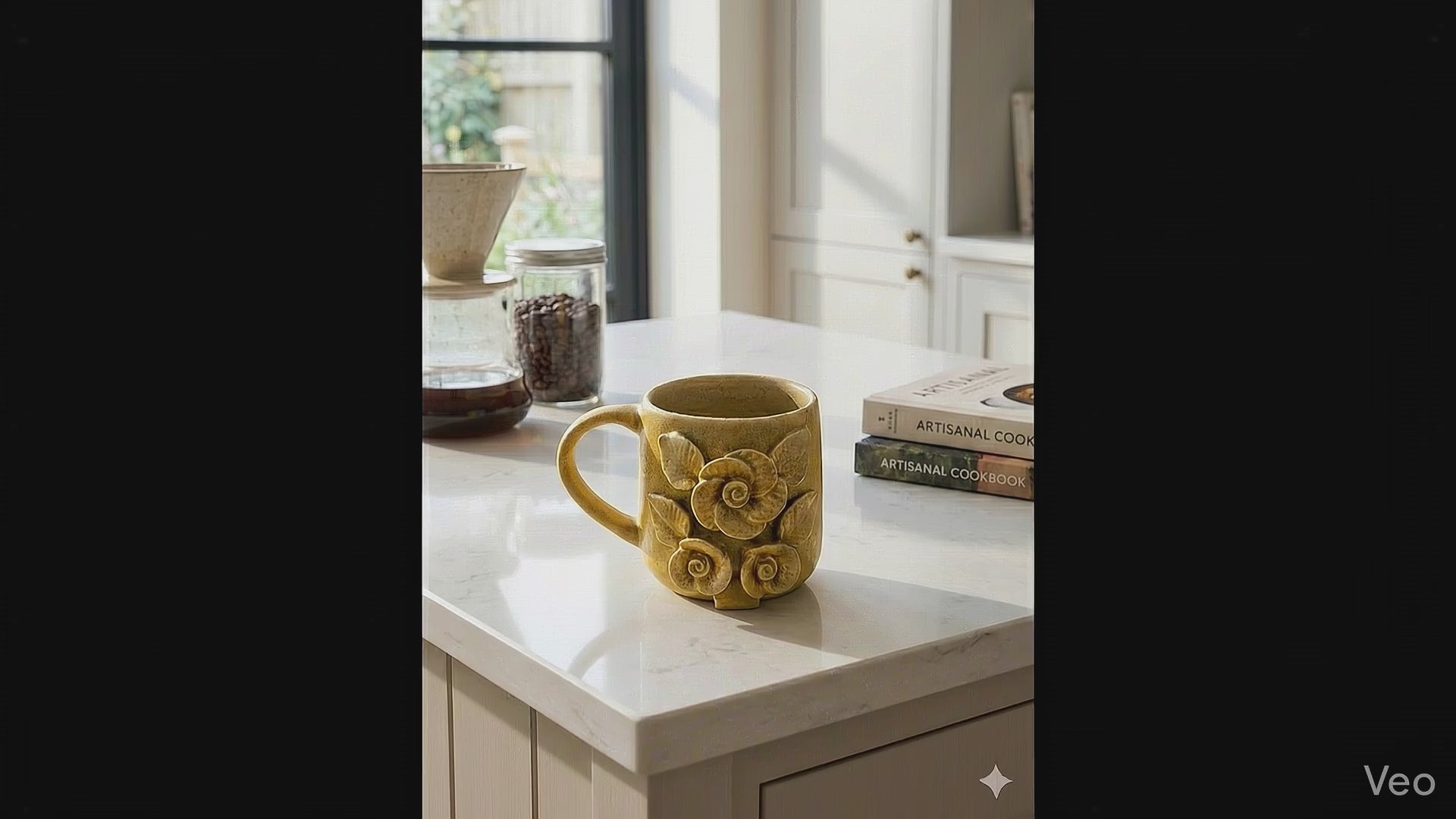 The "Golden Rose" Garden Mug